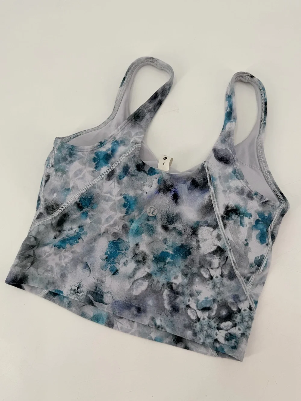 Lululemon Women Align Tank Top Sports Bra Kaleidofloral Multi Floral 2
